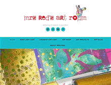 Tablet Screenshot of mrsredsartroom.com